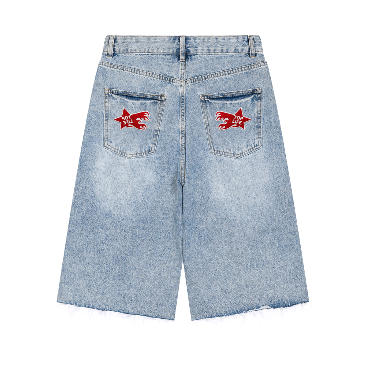 TopLife Smoke Denim Shorts