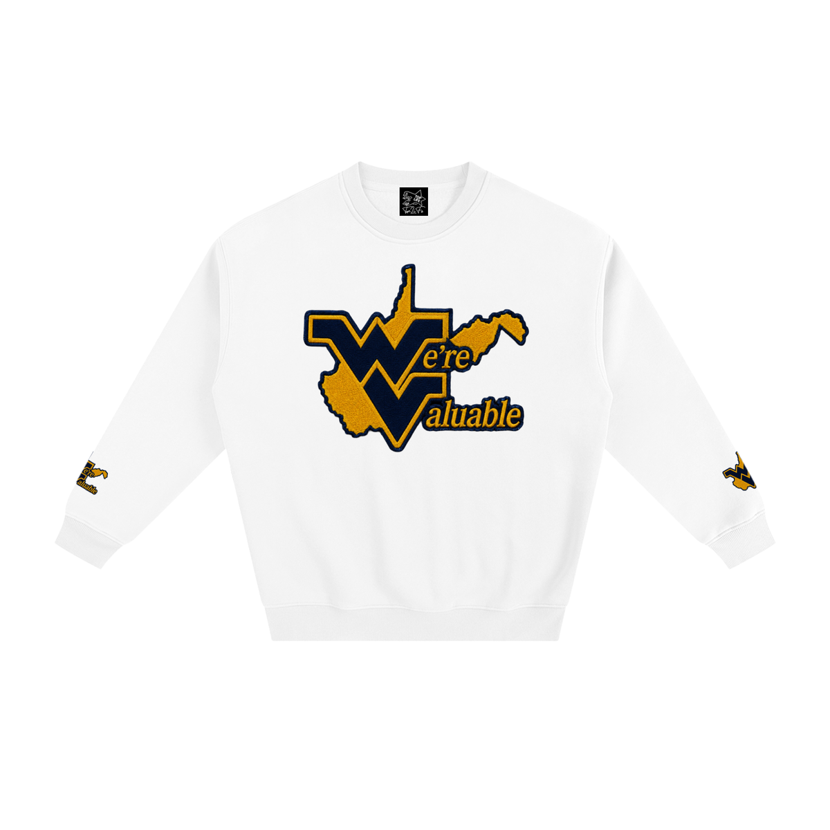TopLife WV We’re Valuable Fleeced Sweatshirt