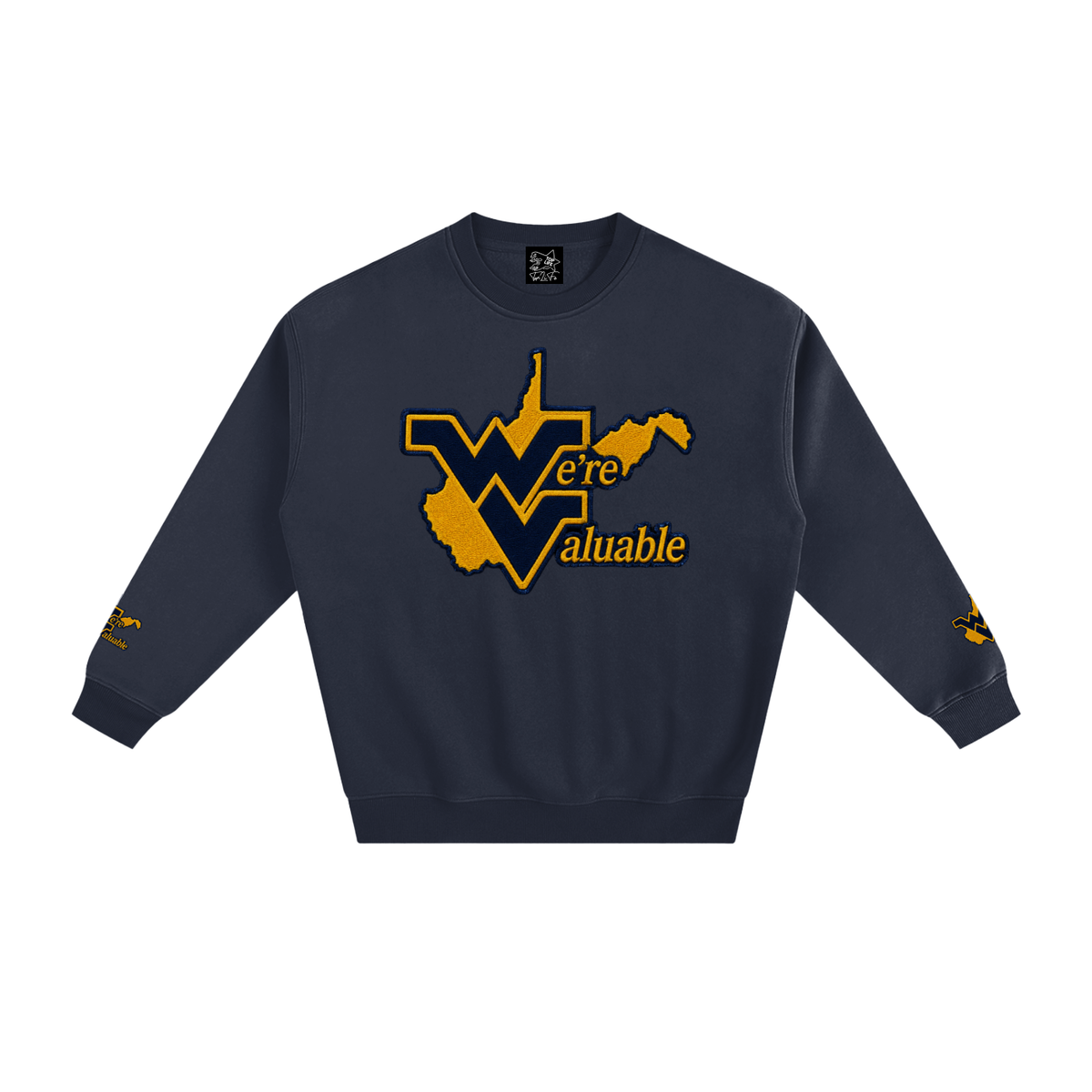 TopLife WV We’re Valuable Fleeced Sweatshirt