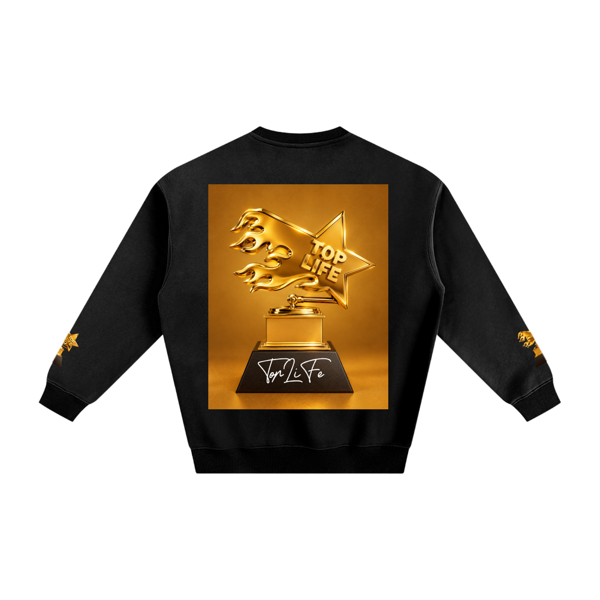 TopLife Golden Trophy Crewneck