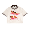 TopLife Black Queen Love Polo Tee