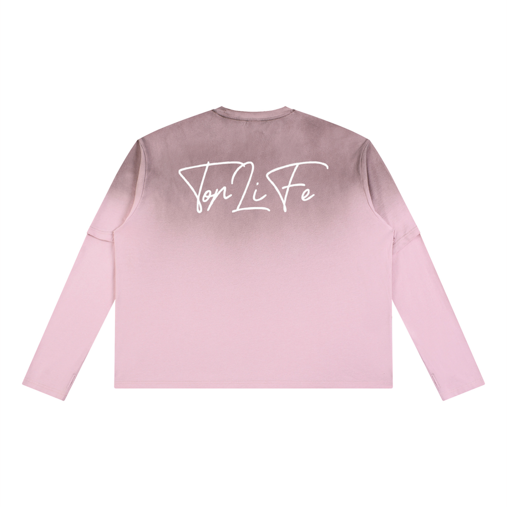 TopLife Pink Profit Layered Tee