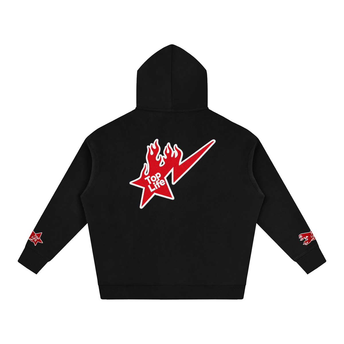 TopLife Airbrush Love Oversize Hoodie