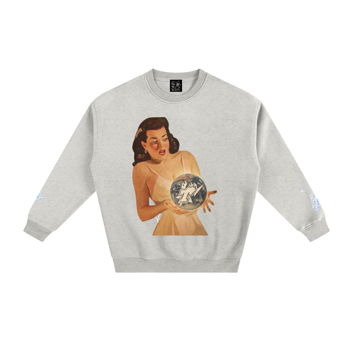 TopLife Drop The World Crewneck