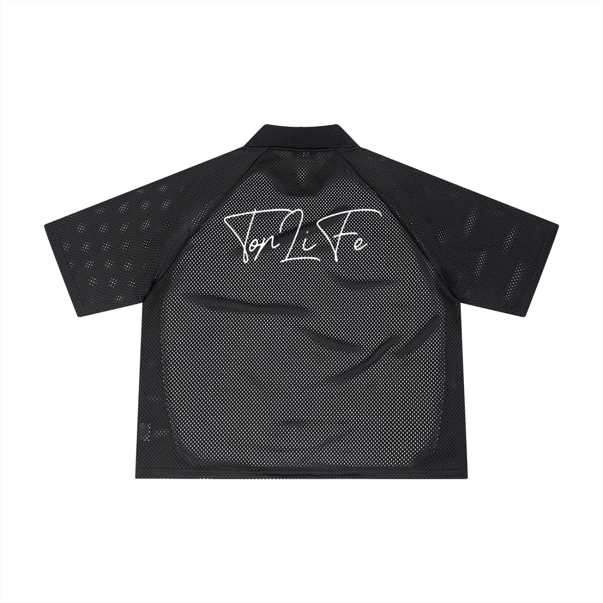 TopLife Pitchside Striped Mesh Jersey