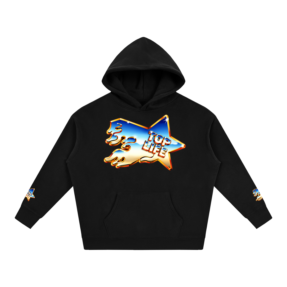 TopLife Shinetime Oversize Fleeced Hoodie