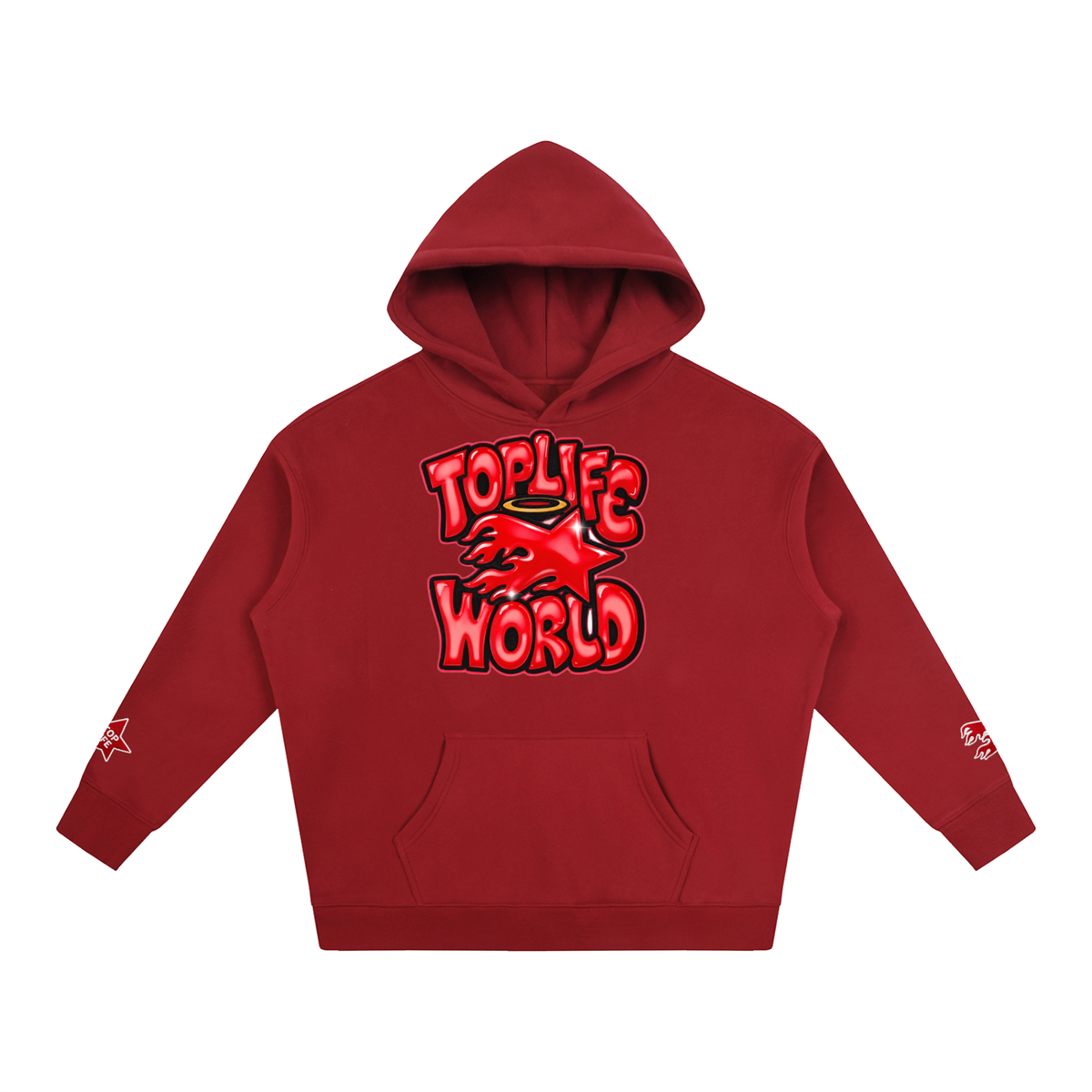 TopLife Airbrush Love Oversize Hoodie
