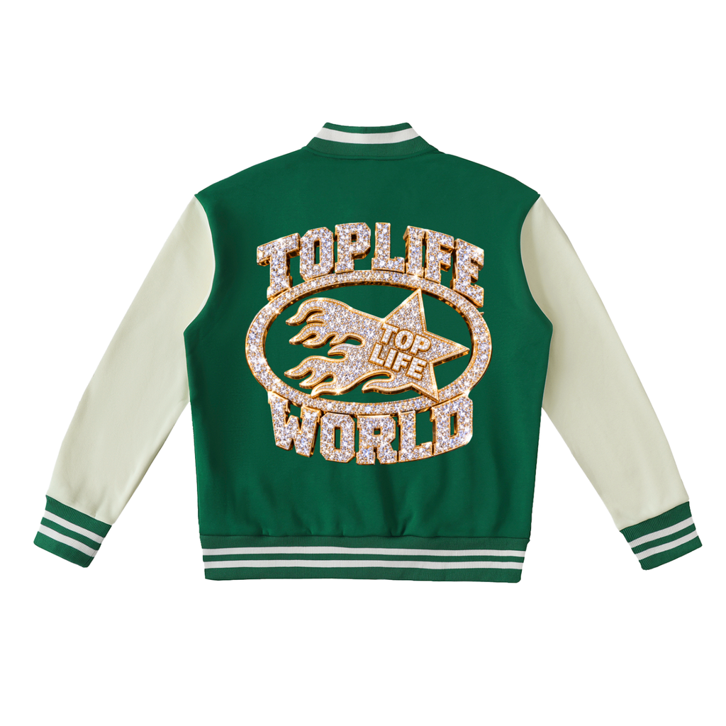 Toplife No Limit Bling Varsity Jacket
