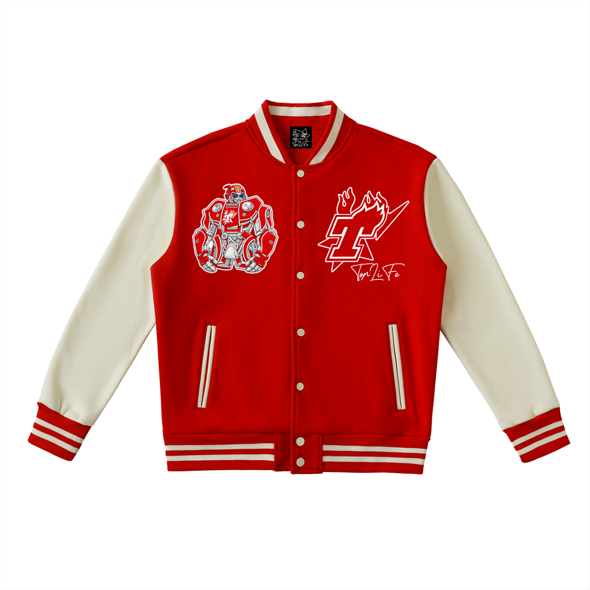 TopLife Tech Transformer Varsity Jacket