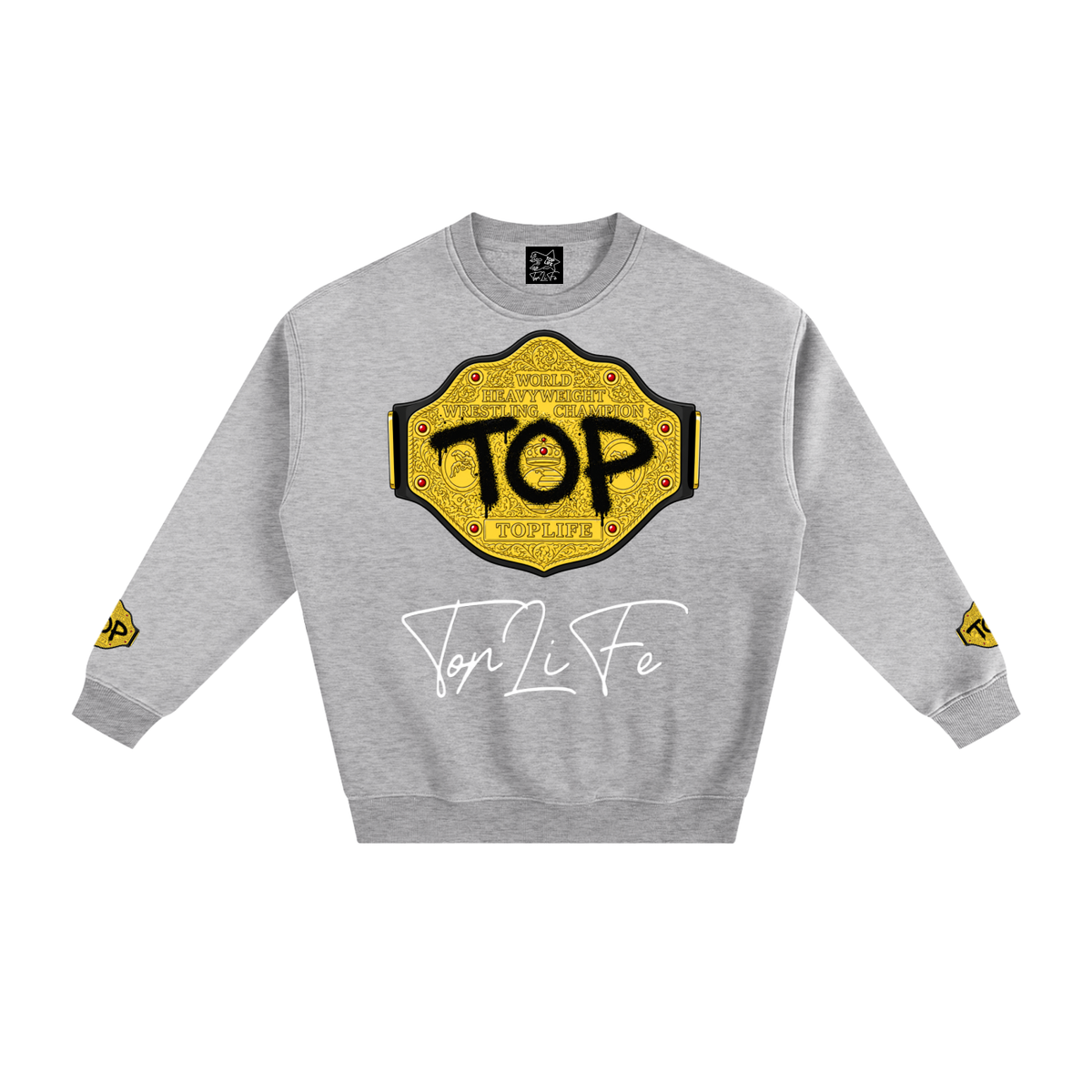 TopLife World Order Fleece Crewneck
