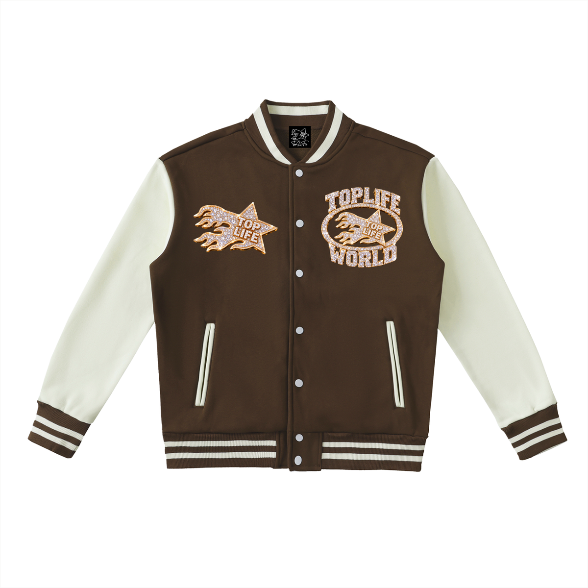 Toplife No Limit Bling Varsity Jacket