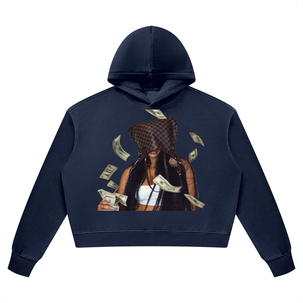 TopLife “In My Bag” Women’s Vintage Wash Heavyweight Hoodie