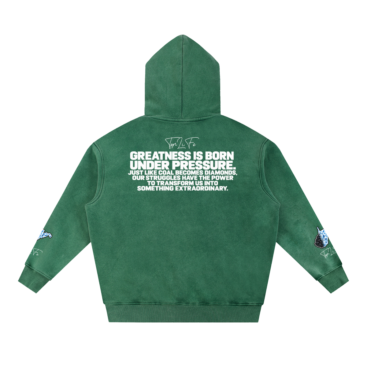 TopLife WV Coal To Diamond Oversize Hoodie