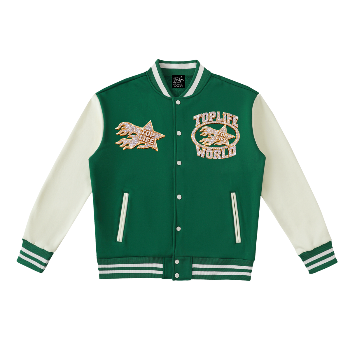 Toplife No Limit Bling Varsity Jacket