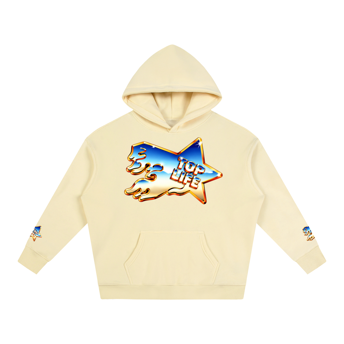 TopLife Shinetime Oversize Fleeced Hoodie