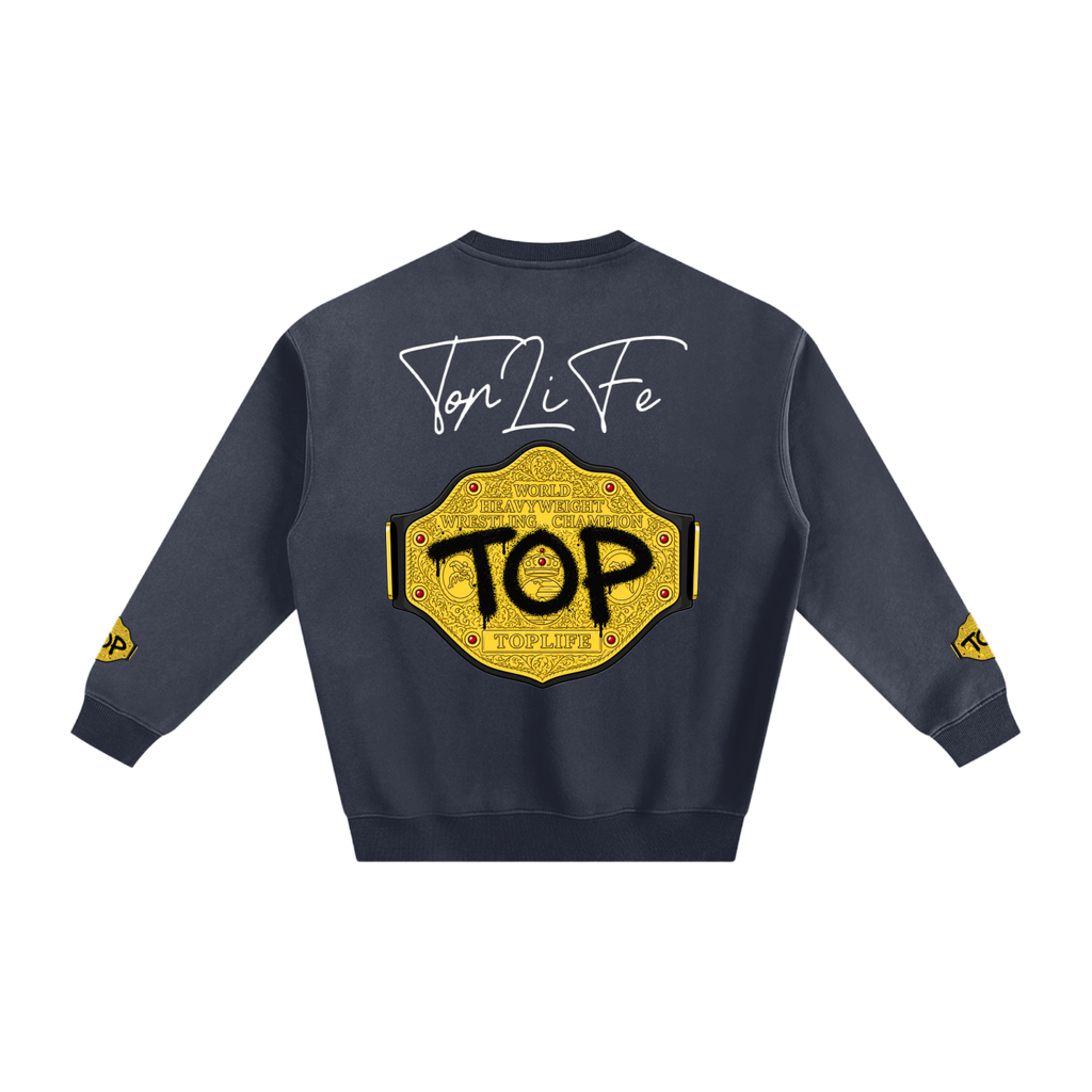 TopLife World Order Fleece Crewneck
