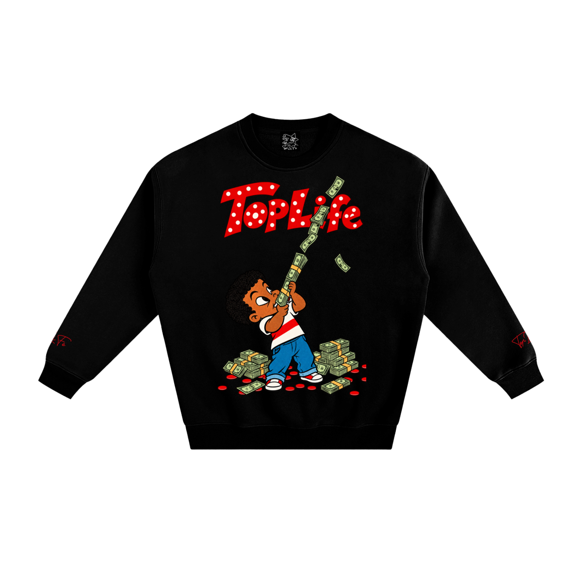 TopLife Money Blower Sweatshirt
