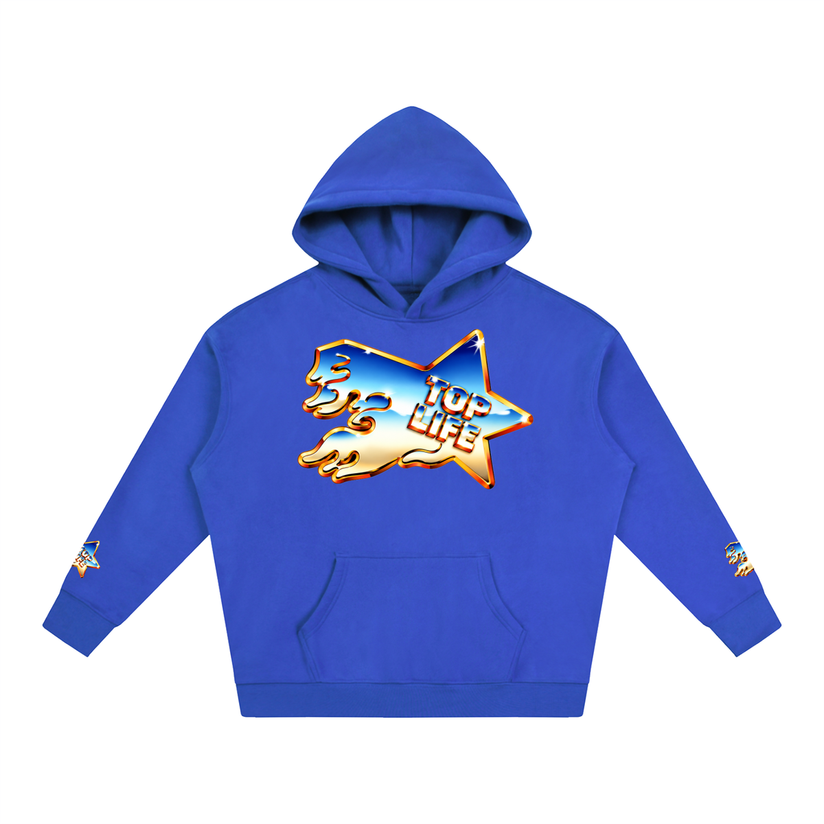 TopLife Shinetime Oversize Fleeced Hoodie
