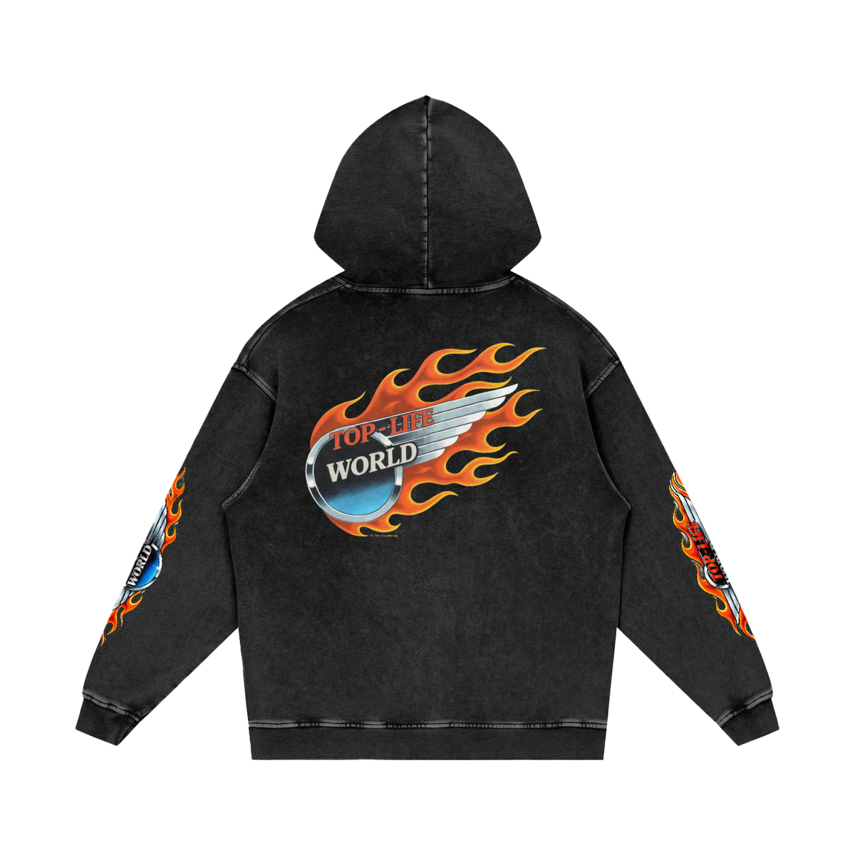 TopLife World on Fire Hoodie