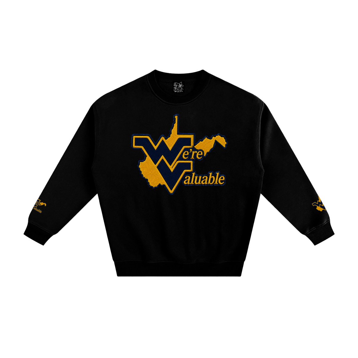 TopLife WV We’re Valuable Fleeced Sweatshirt
