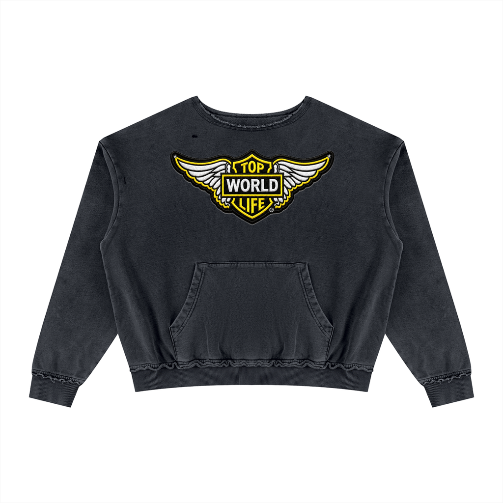 TopLife World Flight Crewneck