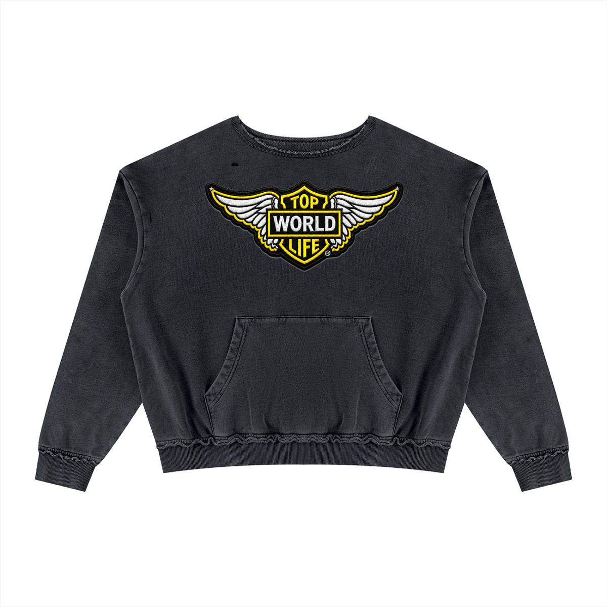 TopLife World Flight Crewneck
