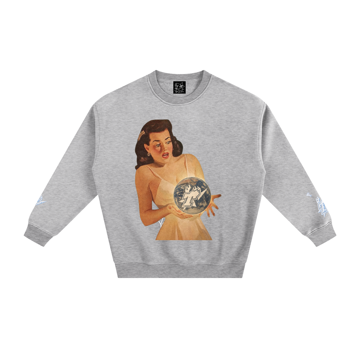 TopLife Drop The World Crewneck