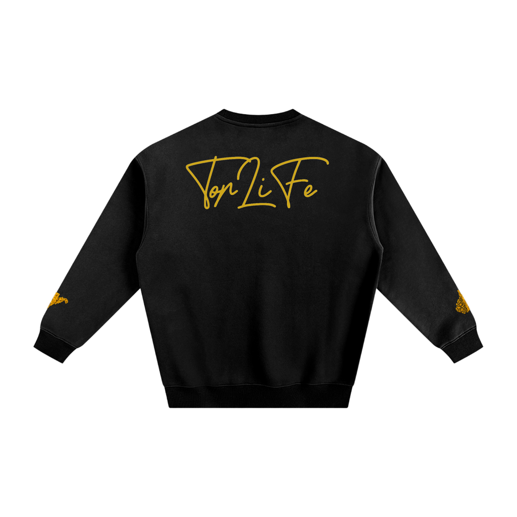 TopLife Gold Coal to Diamond Fleeced Sweatshirt