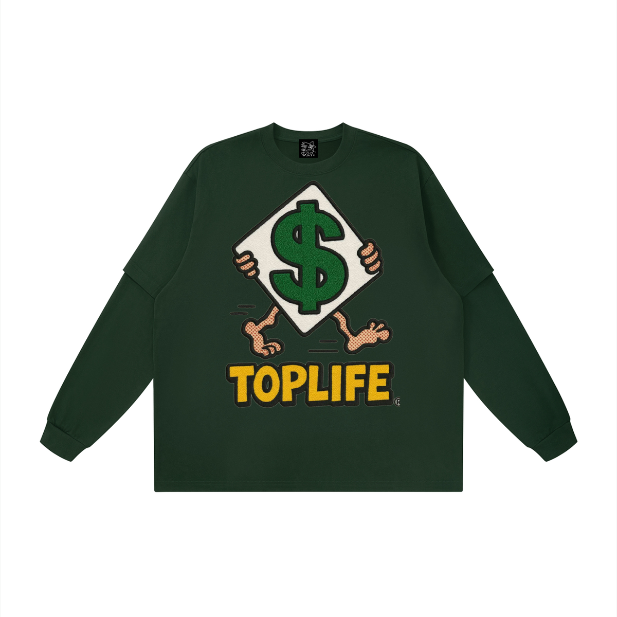 TopLife Hand Over Money Crewneck