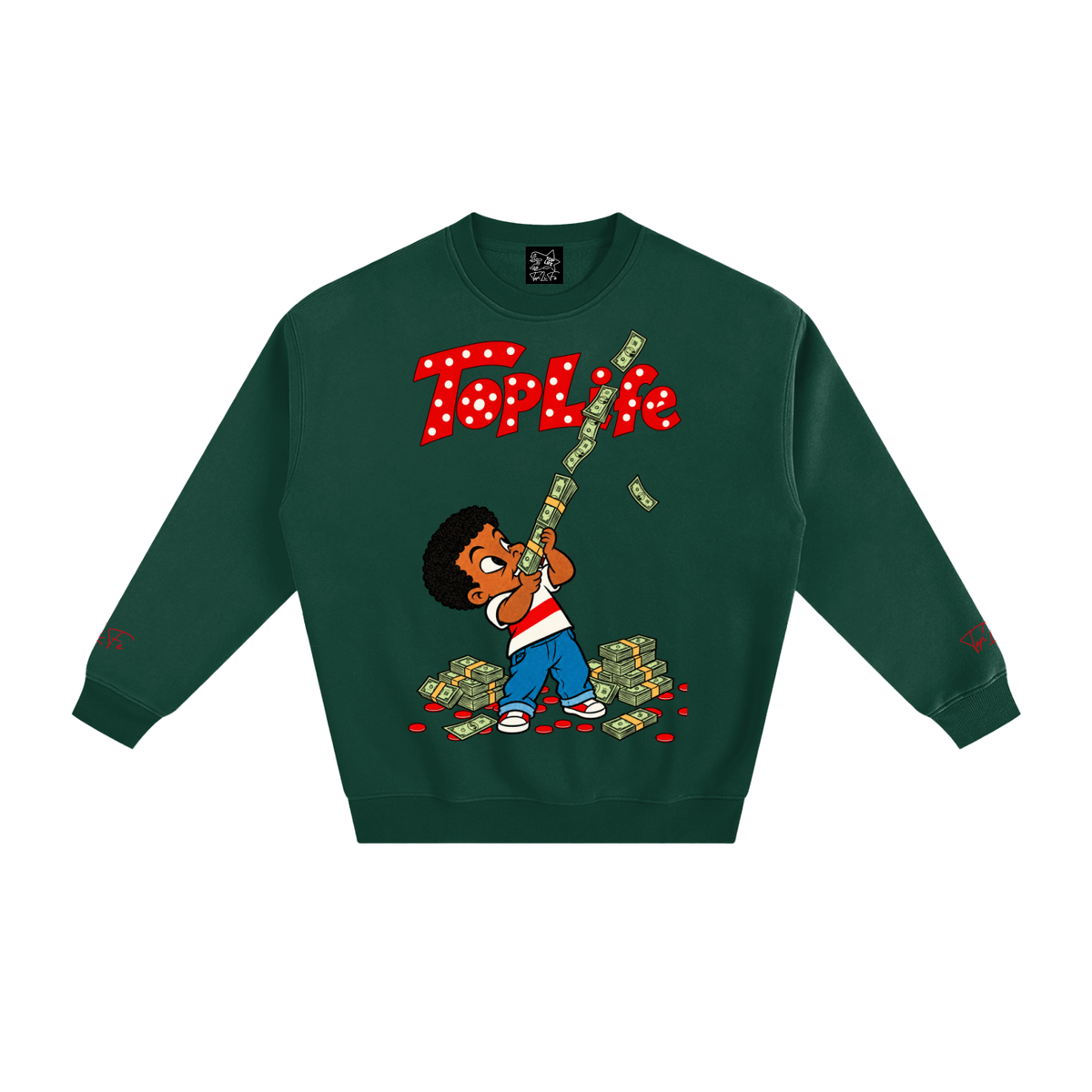 TopLife Money Blower Sweatshirt