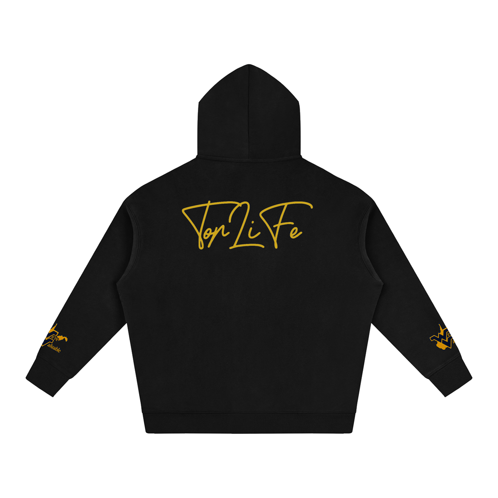 TopLife “We’re Valuable” Oversize Fleeced Hoodie Alt