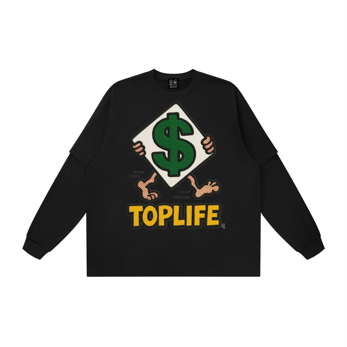 TopLife Hand Over Money Crewneck