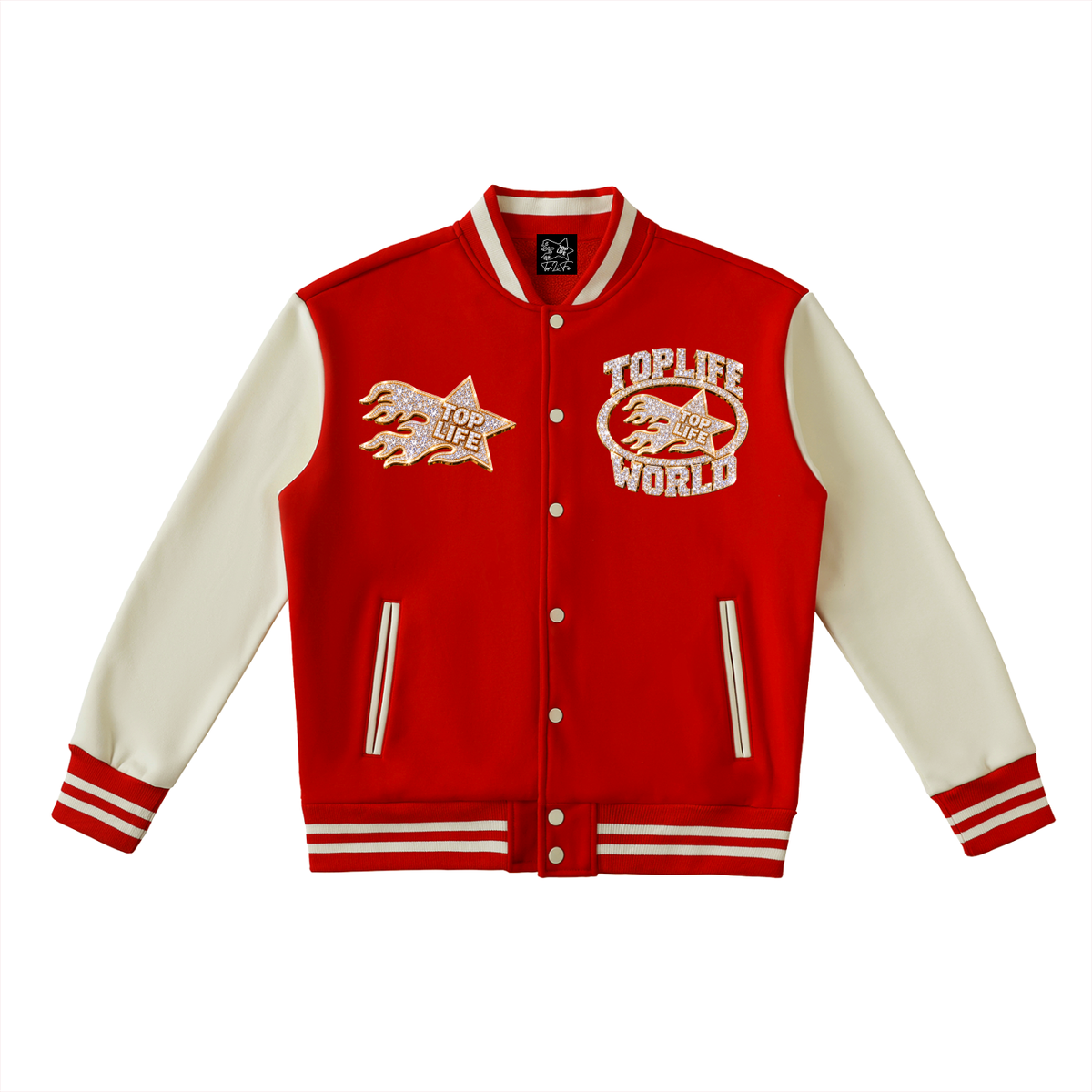 Toplife No Limit Bling Varsity Jacket