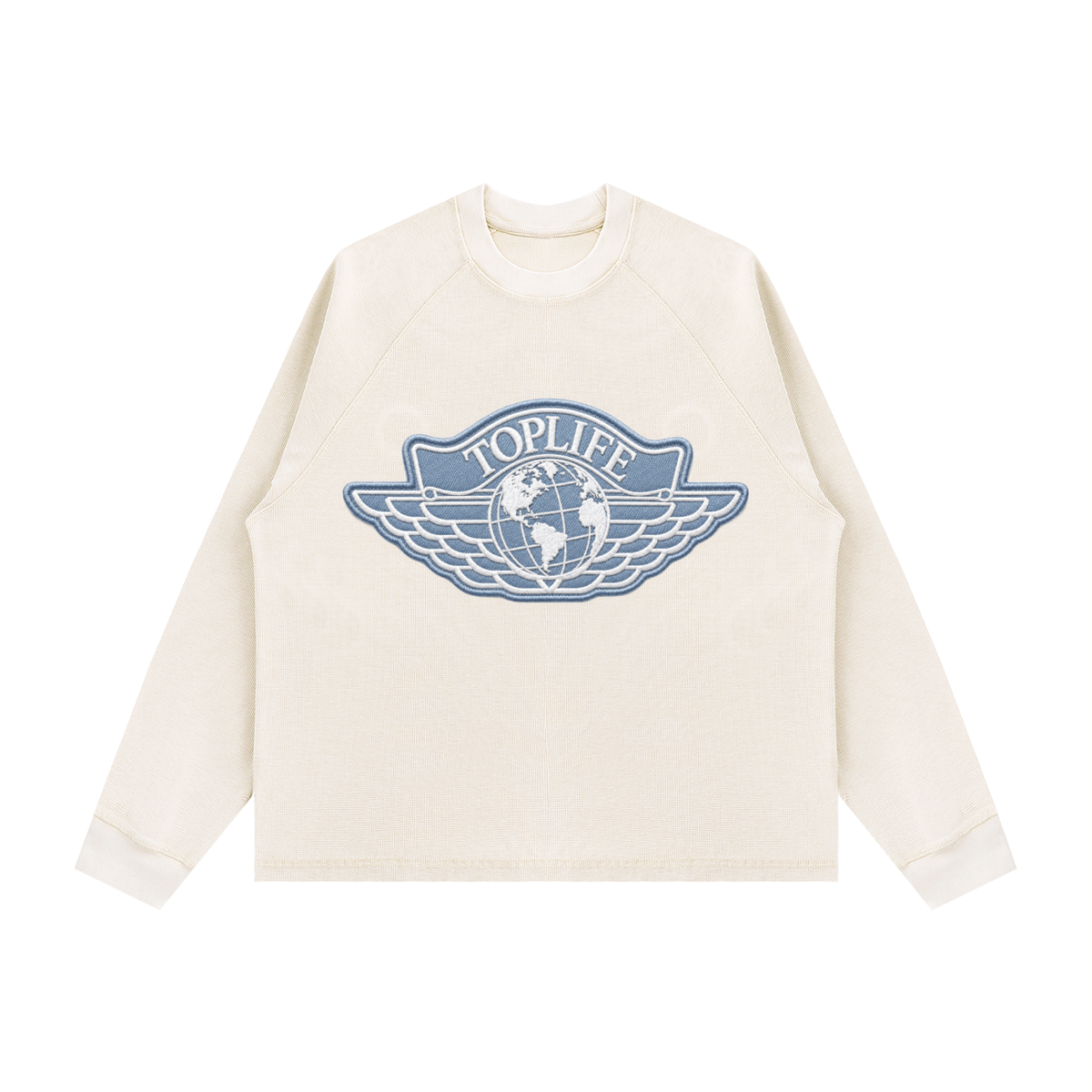 TopLife World Wings Crewneck