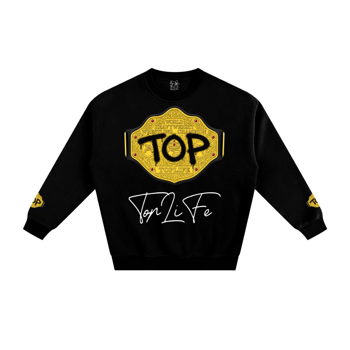 TopLife World Order Fleece Crewneck