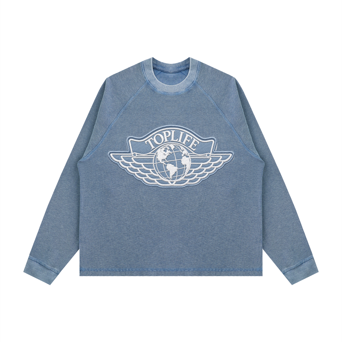 TopLife World Wings Crewneck