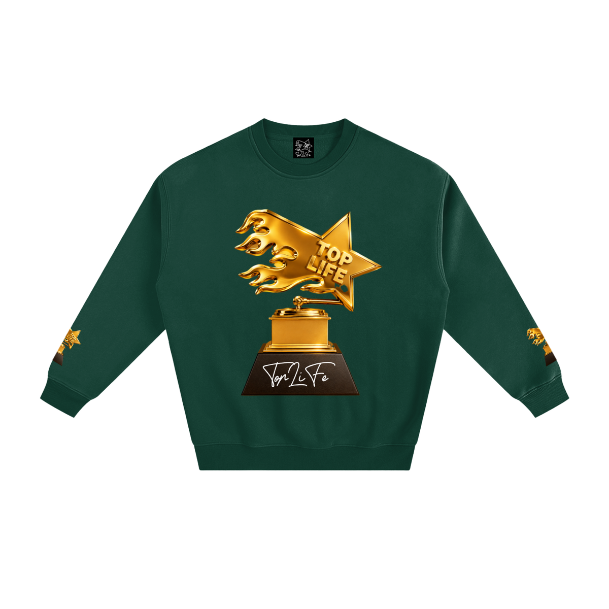 TopLife Golden Trophy Crewneck