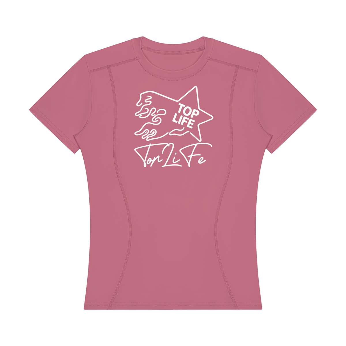 TopLife Women’s Topstitch Training T-Shirt