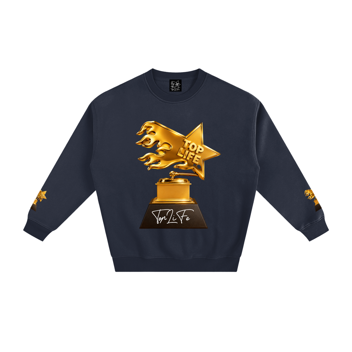 TopLife Golden Trophy Crewneck