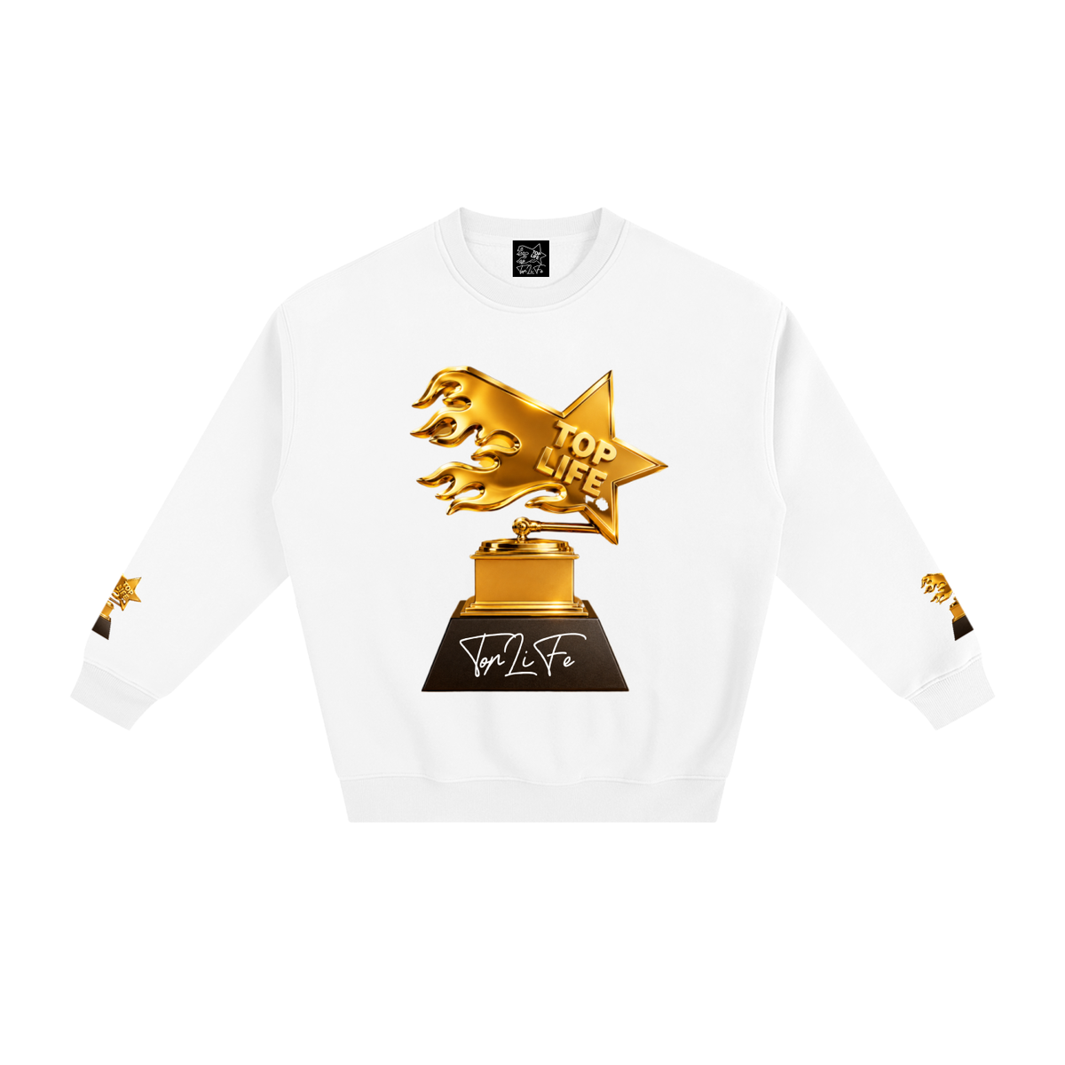 TopLife Golden Trophy Crewneck