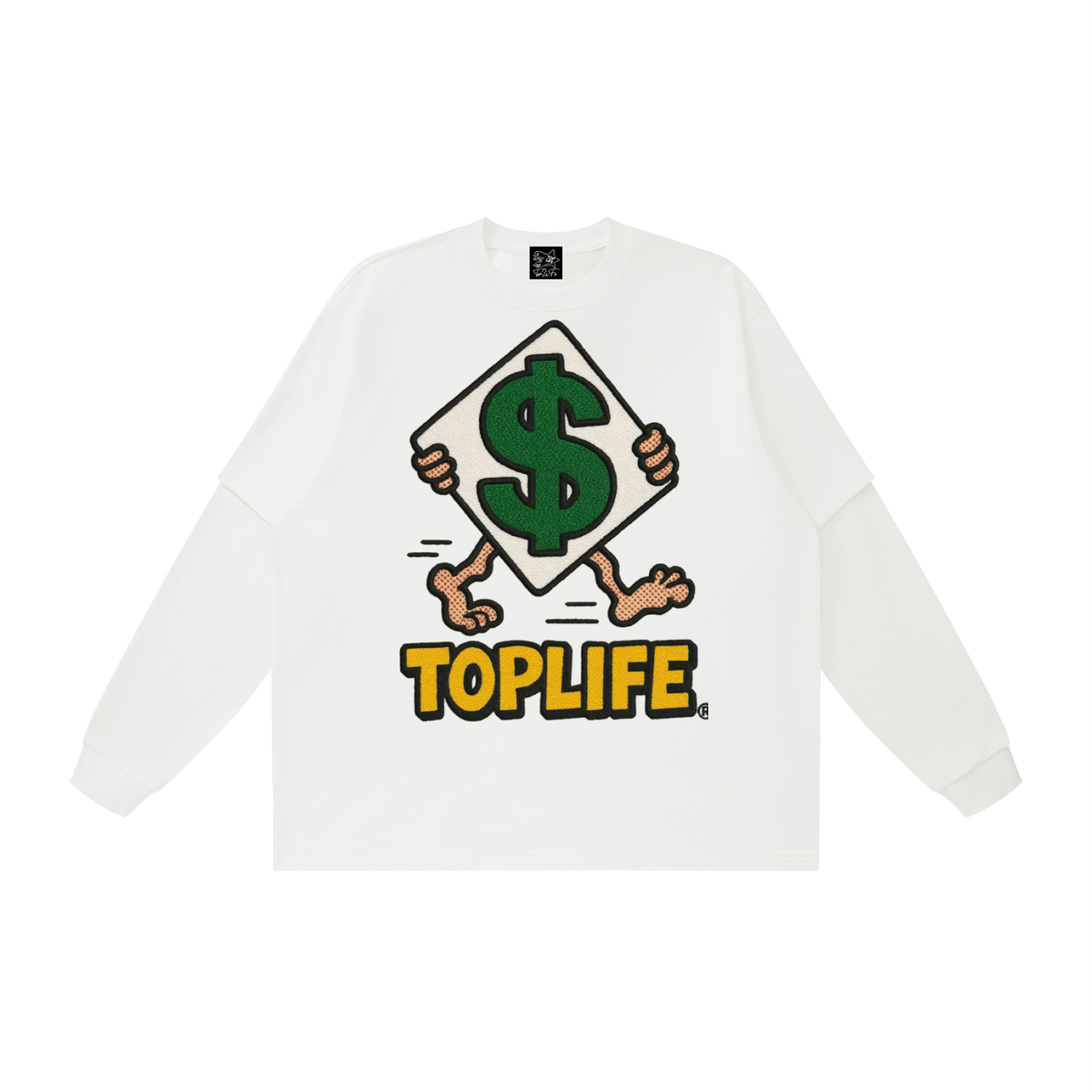TopLife Hand Over Money Crewneck