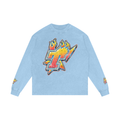 TopLife Acid Wash Oversized Long Sleeve