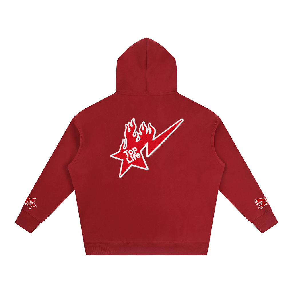 TopLife Airbrush Love Oversize Hoodie