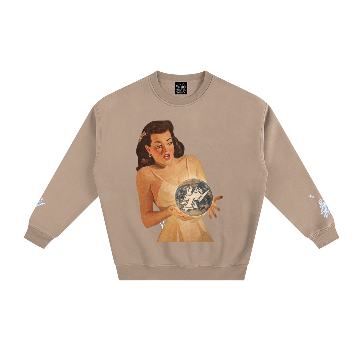 TopLife Drop The World Crewneck
