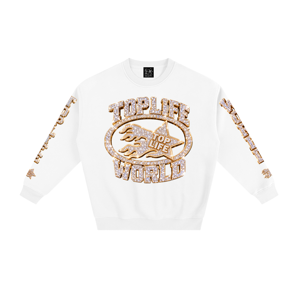 TopLife Millionaire Era Crewneck