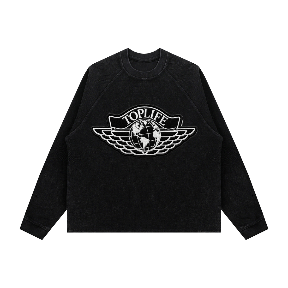TopLife World Wings Crewneck