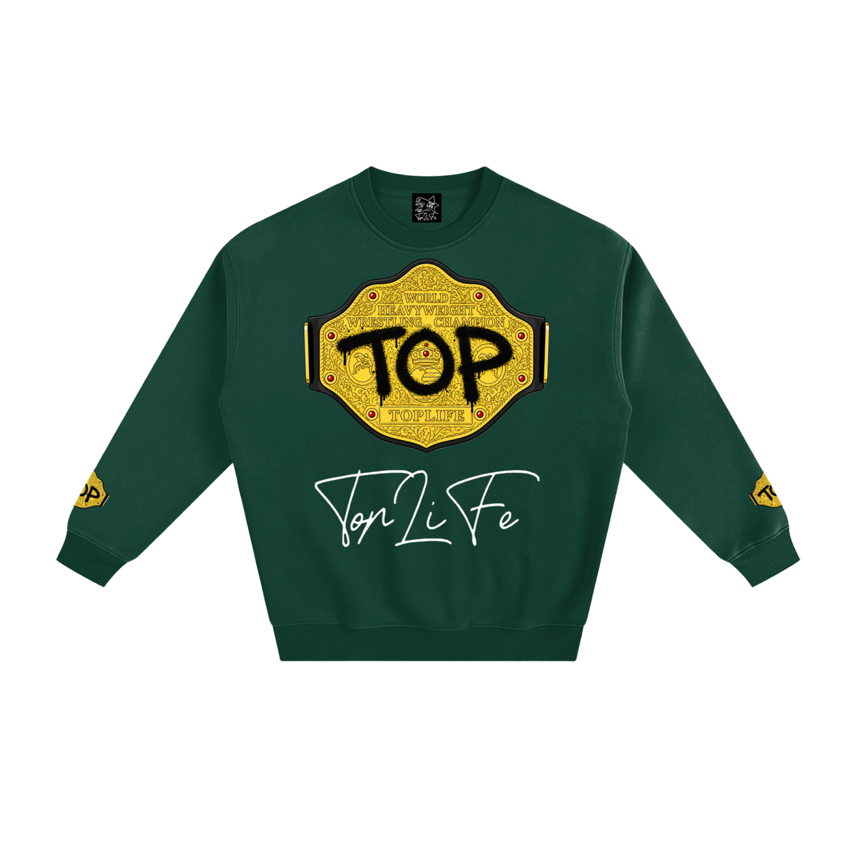 TopLife World Order Fleece Crewneck