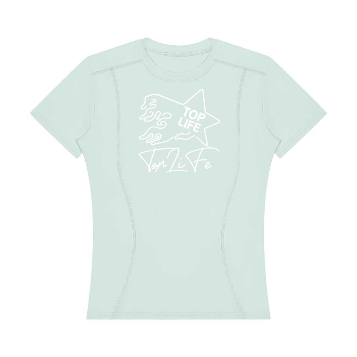 TopLife Women’s Topstitch Training T-Shirt
