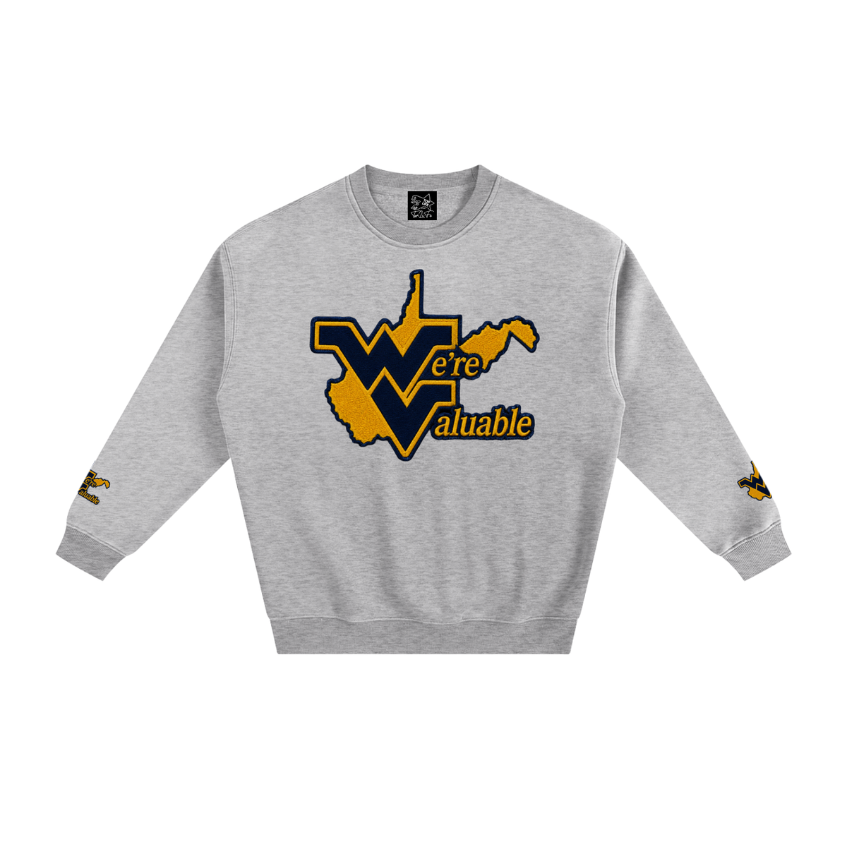 TopLife WV We’re Valuable Fleeced Sweatshirt