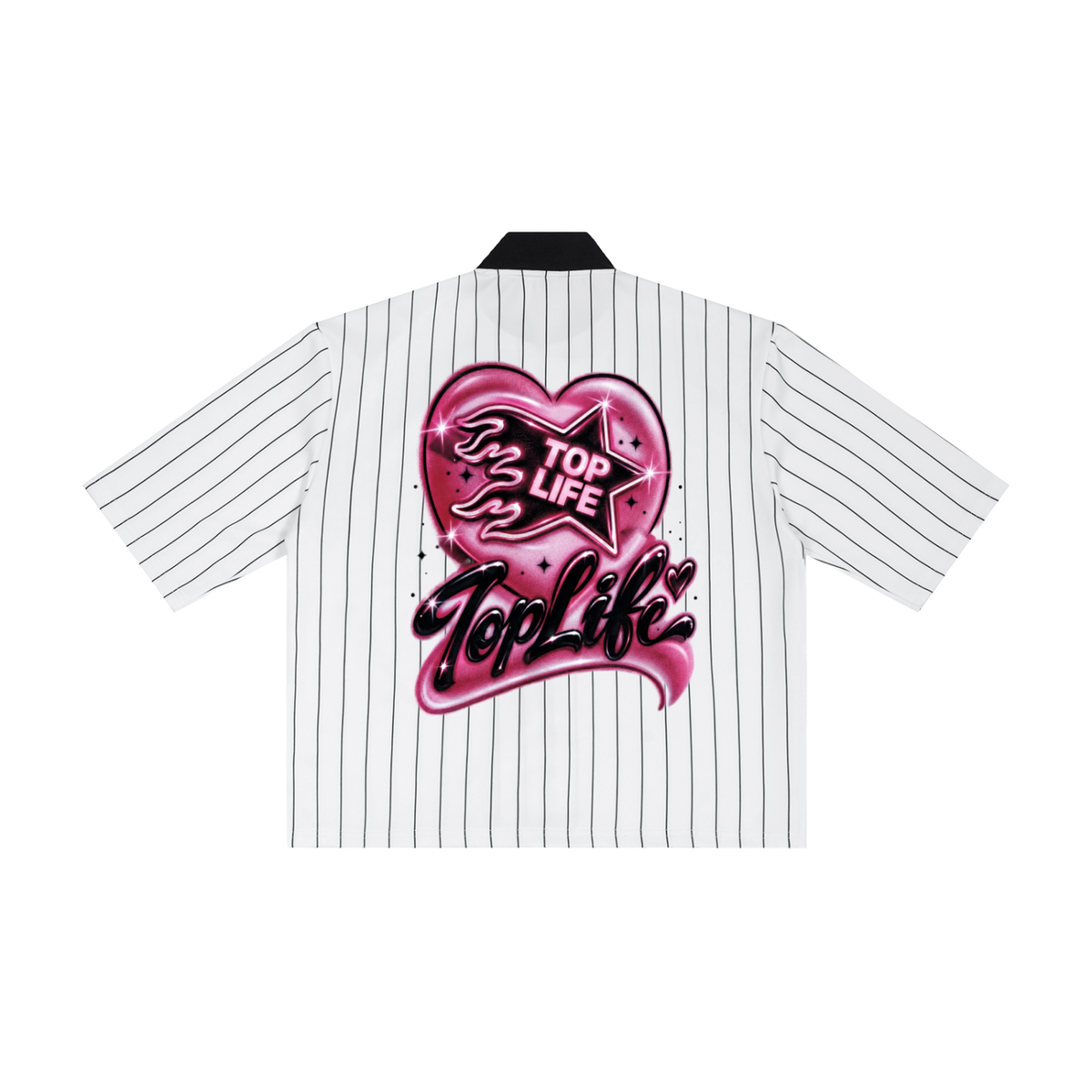 TopLife Love Varsity Stripe Shorts